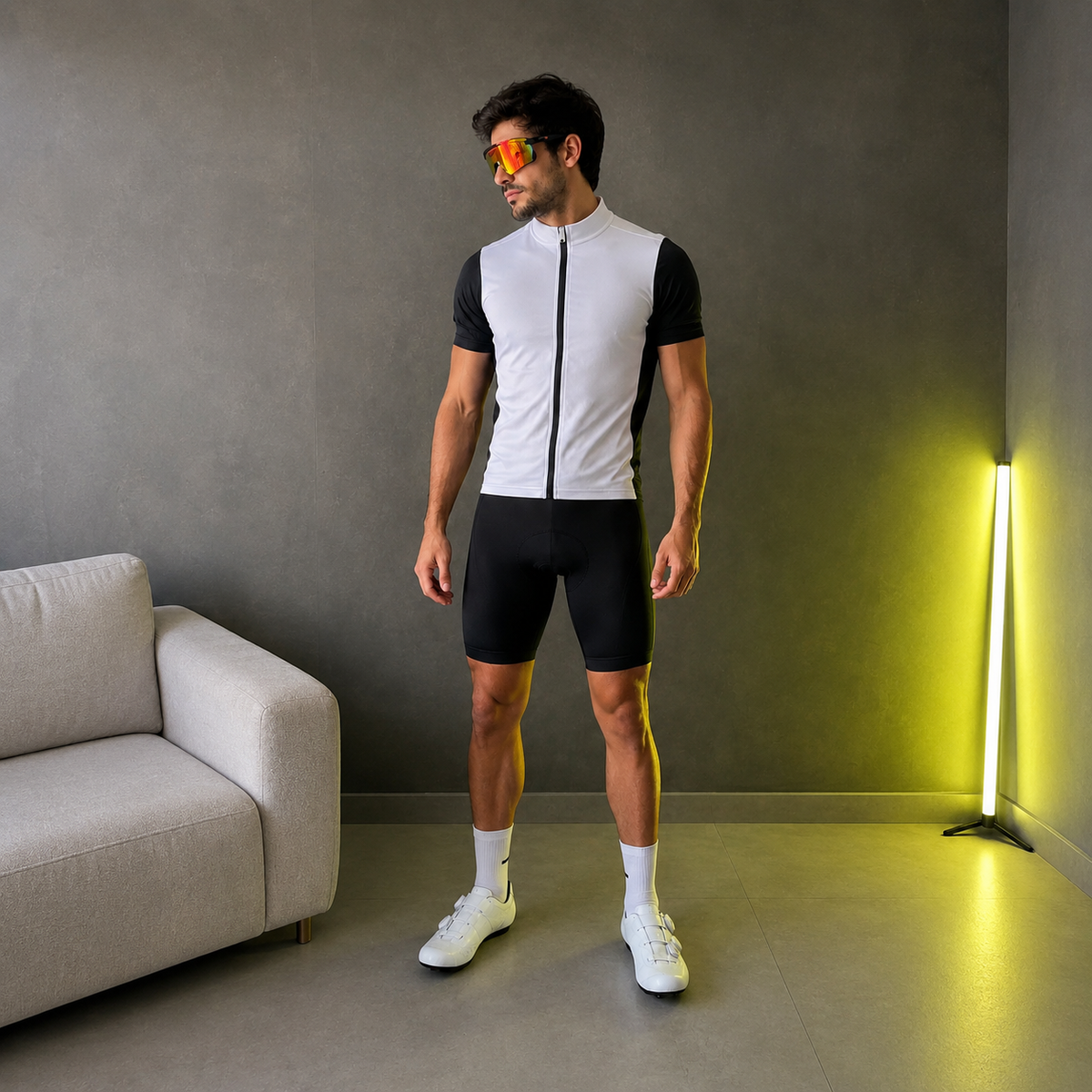 Combo ciclista Jersey + Calza + Lentes de Regalo